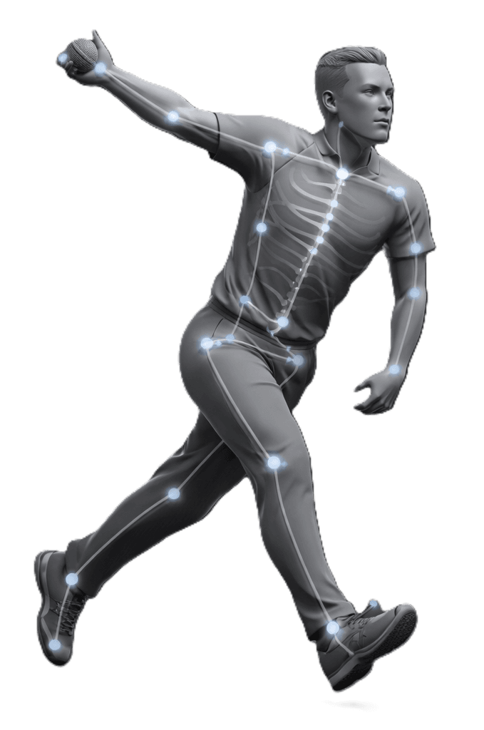 Athlete silhouette
